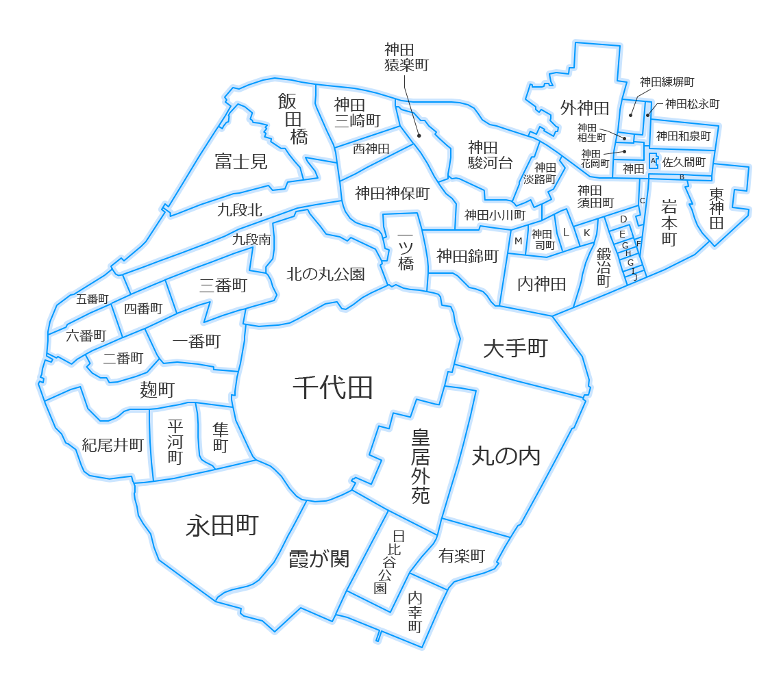 千代田区マップ